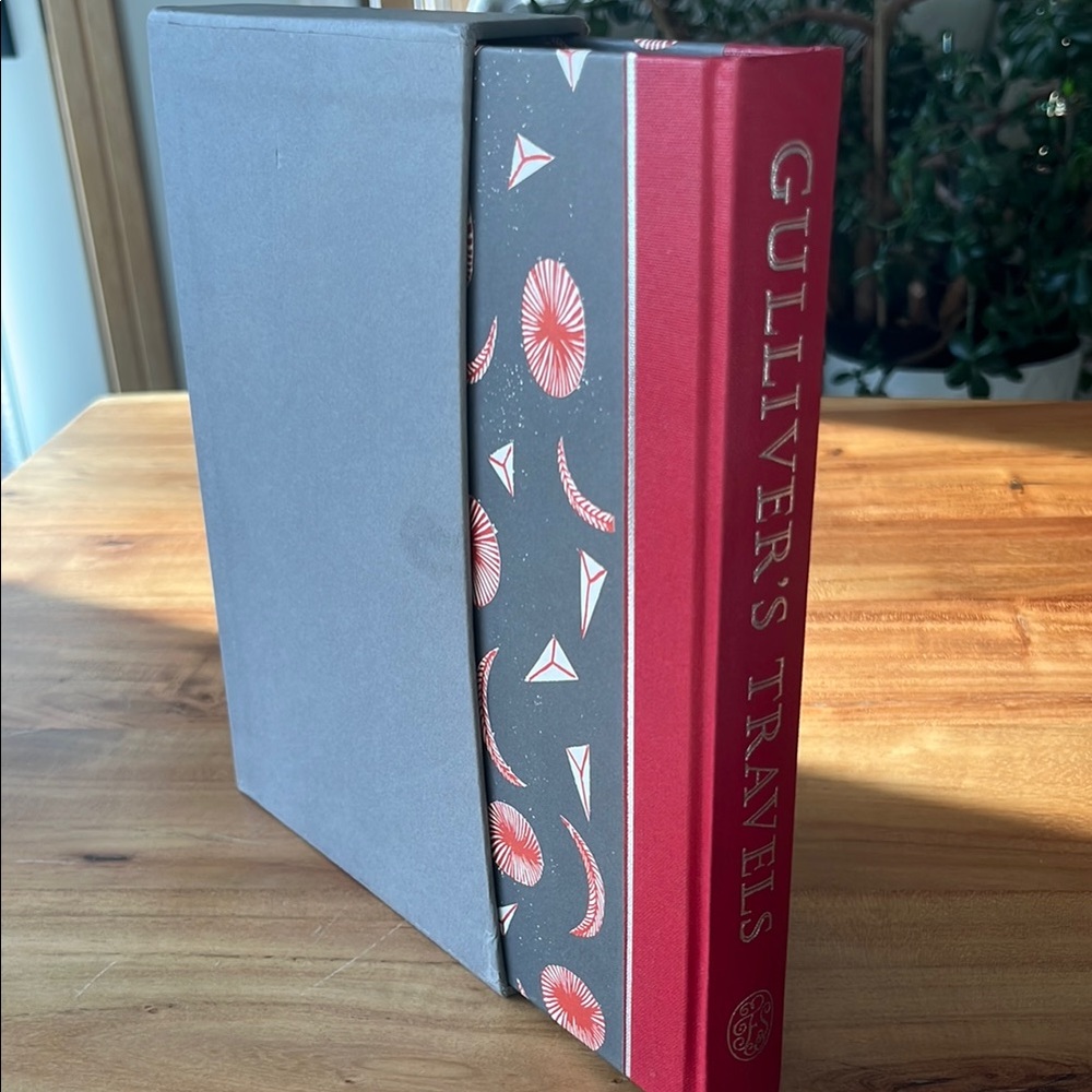 Gulliver's Travels by Jonathan Smith Lithographs Bawden Hardcover Book in sleeve
